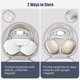 thumbnail image 3 of Estuche ProCase para AirPods Max 23,5 × 22,5 × 7 cm Gris, 3 of 7