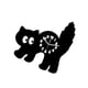 thumbnail image 4 of Reloj De Pared Con Forma De Gato, Ligero Y Silencioso, Para Colgar En La Oficina, La Granja, La Cafetería Y El Bar, 4 of 5