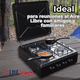 thumbnail image 2 of Cocina Encimera a Gas Licuado 4 Platos Premium Negro, 2 of 8