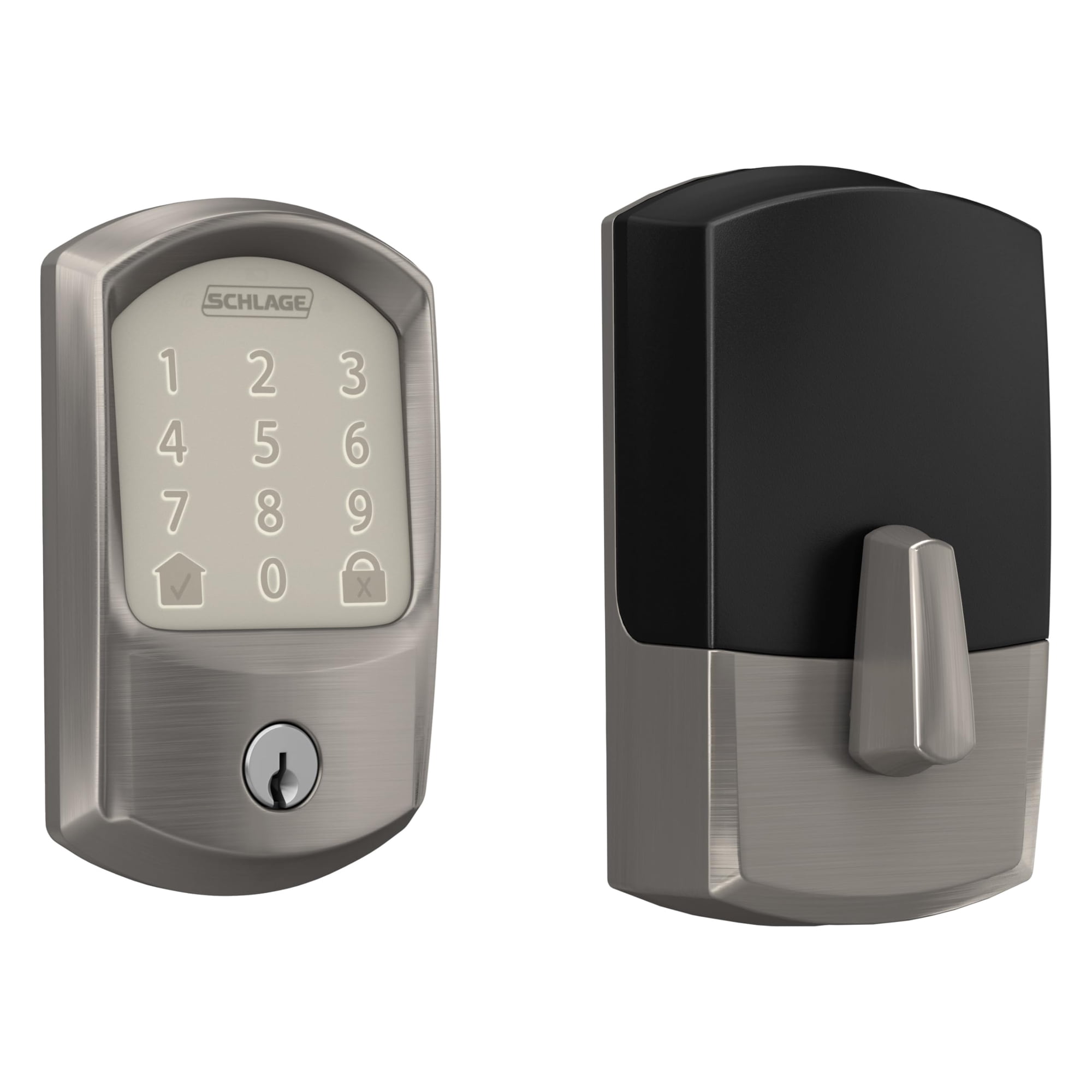 Cerradura Inteligente Schlage Be489wb Grw 619 Encode Wifi Deadbolt