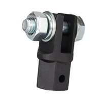 Ioensy - Adaptador De Gato De Tijera De 1/2 ""Inferior Resistente Con Taladro De Impacto Para Remolque De Casas Rodantes