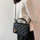 thumbnail image 4 of Bolso Bandolera De Un Hombro Beilisi Con Cadena De Metal Para Mujer Color Negro, 4 of 5