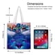 thumbnail image 5 of Ruby Gillman, Teenage Kraken Bolso de tela con estampado de lienzo para mujer, bolsa de compras reutilizable y estética, con cremallera interior, regalo para mujer,38*45cm., 5 of 6