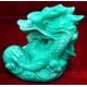 thumbnail image 1 of Estatua de dragón del zodíaco chino Feng Shui, color verde importado, 7,62 cm, 1 of 1