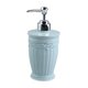 thumbnail image 4 of Champú Loción Bomba de mano Contenedor Jabón Dispensador de líquidos Fondo redondo azul, 4 of 5