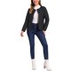 thumbnail image 2 of INSPIRE CHIC Chaqueta Acolchada para Mujer Ligera con Botones Abajo, Abrigo de Manga Larga Empacable, Talla L, Negro, 2 of 6