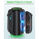 thumbnail image 2 of Base De Carga Magnética 4 En 1 Para Joy Con De Nintendo Switch 2, 2 of 7
