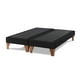 thumbnail image 3 of Base Europea Zen Tela Negro 2 Pza, 3 of 4