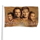 thumbnail image 1 of Sobrenatural Bandera impresa con temática, regalo perfecto para fanáticos, amigos y familiares, y adecuada para actividades al aire libre e interiores, decoraciones de fiesta. 90 cm × 150 cm., 1 of 6