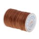 thumbnail image 4 of 1 rollo 150d encerado hilo trenzado de poliéster para diy leathercrafts marrón claro, 4 of 5