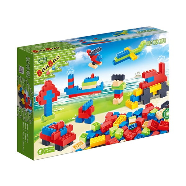 Set De Bloques De Construcción Construye Tu Mundo Banbao