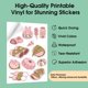 thumbnail image 2 of Etiquetas Bleidruck 8.5x11 pulg. Brillantes e Impermeables - Pack de 20, 2 of 7