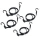 thumbnail image 5 of 4 piezas de cuerdas elásticas, correas de , correas elásticas planas resistentes de 39,4 pulgadas con ganchos para lonas de camión, tienda de, 5 of 5