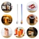 thumbnail image 5 of Cucharas de café, agitadores de café de acero inoxidable, cucharitas de té pequeñas, 4 minicucharas de espresso, 5 of 5