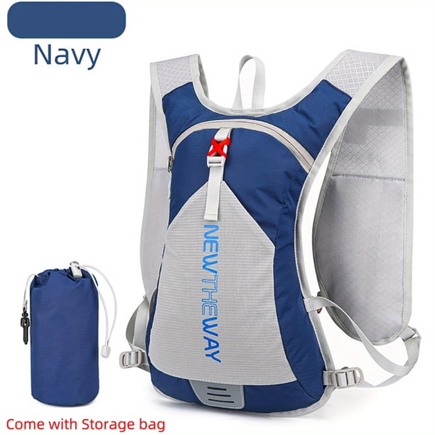 1pc Close-fitting Ultralight Breathable Outdoor Sports Backpack, Foldable Backpack, Suitable For Running Cycling Hiking Mountaineering, Anti-splashing Wear-resistant Backpack, Backpack Inside With Fix