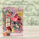 thumbnail image 4 of Tarjeta de felicitación SANTORO 14,5 × 19,5 cm Florista 3D Pop‑up, 4 of 6
