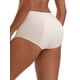thumbnail image 3 of INSPIRE CHIC Bragas a prueba de fugas Regreso a clases para mujeres Algodón Cintura alta Cinturilla elástica Cobertura total Control de abdomen Ropa interior L Beige, 3 of 4