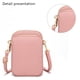 thumbnail image 3 of Monedero pequeño tipo bandolera para teléfono móvil, cartera para smartphone, soporte para teléfono para mujeres y niñas, 3 of 5