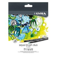Marcadores Lyra Aqua Brush Duo Set 24 Colores
