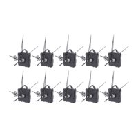 Genérico - 10 Mecanismo Reloj Modulo Mural 22Mm Tribal Silencioso Agujas