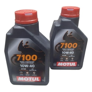 Aceite De Moto 10W 40 Full Sintetico 7100 Motul 4T 2L