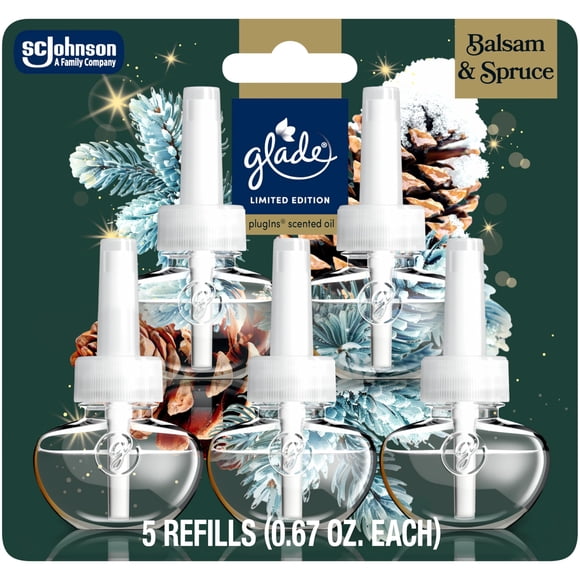 Recargas Glade PlugIns Ambientador Balsámico y Pícea 100 ml