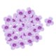 thumbnail image 3 of 500 piezas de seda artificial pétalos de rosa flor de la boda púrpura bicolor, 3 of 5
