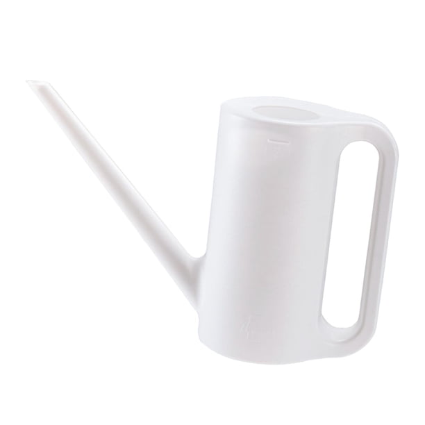Regadera Plantas de Interior Regadera de Flores 1,2 L Gran Capacidad Reutilizable Maceta de Jardinería Regadera para Jardín Bonsai Flor Al Aire Libre blanco
