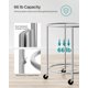 thumbnail image 4 of Cesto de ropa SONGMICS con ruedas, marco de acero de 170 L, color crema, 4 of 8