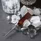 thumbnail image 2 of Pick de hielo Acero inoxidable, Picks de hielo para romper hielo, Pick de hielo con mango de madera, Picks de hielo para cocina, bares, camarero, mejores herramientas de talla de hielo (cort, 2 of 3