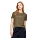 thumbnail image 1 of Camiseta Tommy Hilfiger para mujer, corte regular, logotipo bordado, 1 of 3