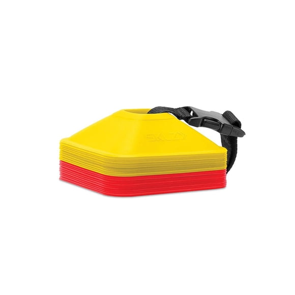 Mini conos SKLZ para entrenamiento pliométrico y de agilidad, 5 cm, juego de 20