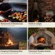 thumbnail image 4 of Encendedores para fuego Inflame 300 piezas impermeables de madera natural, 4 of 9