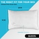 thumbnail image 2 of Espuma viscoelástica triturada Pillow Xtreme Comforts, apta para personas alérgicas, 2 of 9