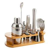 Genérico - Kit Coctelería 12 Pzs Acero Inoxidable Coctelera 750Ml