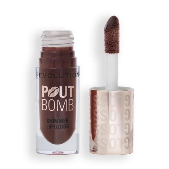 Gloss Labial Revolution Beauty London Chocolate Sparkle