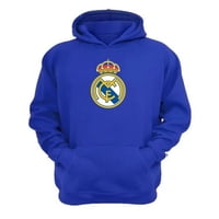Genérico - Polerón Canguro Real Madrid Azul Talla L Unisex