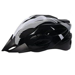 Genérico - Casco Blanco Bicicleta Profesional Full Seguridad Con Luz