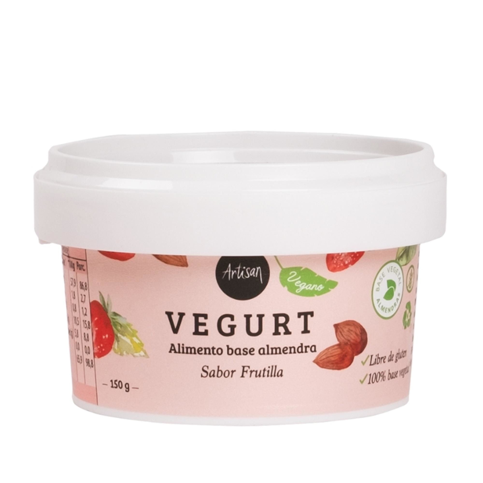 Alimento De Almendra Sabor Frutilla 150 g Artisan