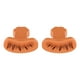 thumbnail image 2 of 2x Plantilla De Sellos De Pestañas Con Mango Lazy DIY Plantilla De Pestañas Inferiores Naranja, 2 of 5