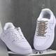 thumbnail image 5 of 3 pares de cordones elásticos sin atar, 105 cm, talla única, ajustables, sin atar, con cierre elástico, ovalados, con hebilla, fáciles de atar, elásticos, 5 of 6