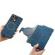 thumbnail image 4 of Funda Billetera Magnética para Xiaomi Redmi Note 13 5G Soporte Tarjetas Desmontable Azul, 4 of 6