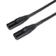 thumbnail image 4 of Cable de micrófono, adaptador XLR macho a macho, XLR de 3 pines y 15 cm, paquete de 2, 4 of 5