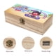 thumbnail image 3 of El Gran Mundo Pequeño de Jessica Caja Organizadora de Madera Rústica - Caja Decorativa Multifuncional para Escritorio, Hogar, Oficina, Joyas y Manualidades, 3 of 6
