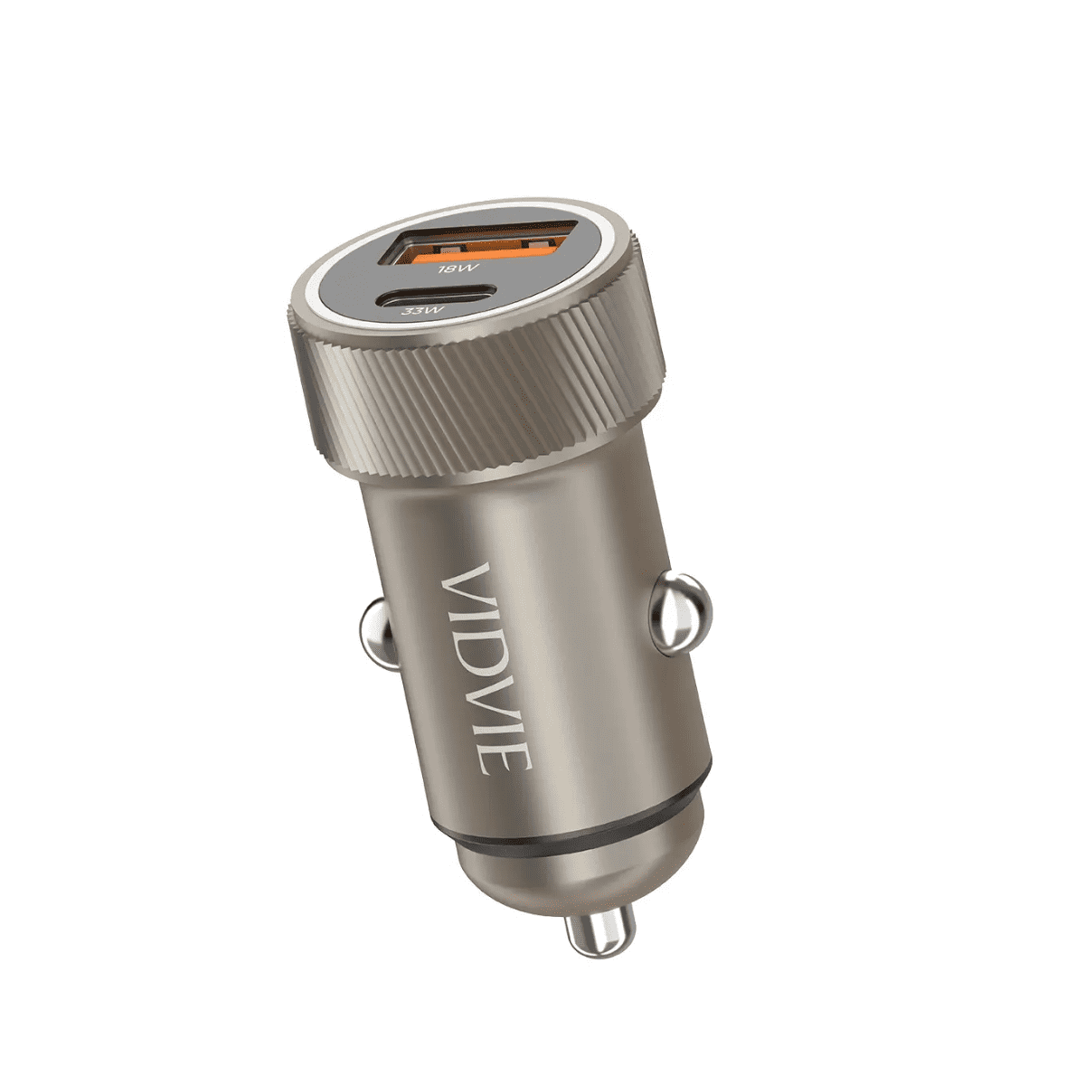 Genérico - Cargador Adaptador Auto Carga Rapida Doble Usb Y Usb-c