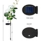 thumbnail image 5 of Luces solares para jardín, decoración navideña, luces solares con rosas y 6 rosas, impermeables, para jardín, patio, camino, paquete de 2, 5 of 6