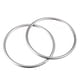 thumbnail image 1 of Uxcell Hardware de Anillo O Soldado de Acero Inoxidable 304, para Manualidades de Plantas Colgantes 100mm, 1 of 5