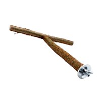 Magideal - Juguete De Entrenamiento Para Loros, Soporte Para Patas De Pájaro, Perchas Para Loros, Perchas De Madera Para Loros, Soporte Para Pájaros, Peri