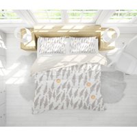 Milsleep - 3D Fish Pattern Funda De Edredón Juego De Ropa De Cama Fundas De Almohada 1