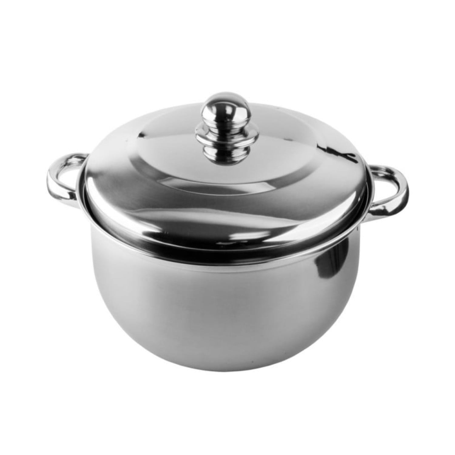 Cacerola 9,5lt 30x14cm Acero Inoxidable Wolfen